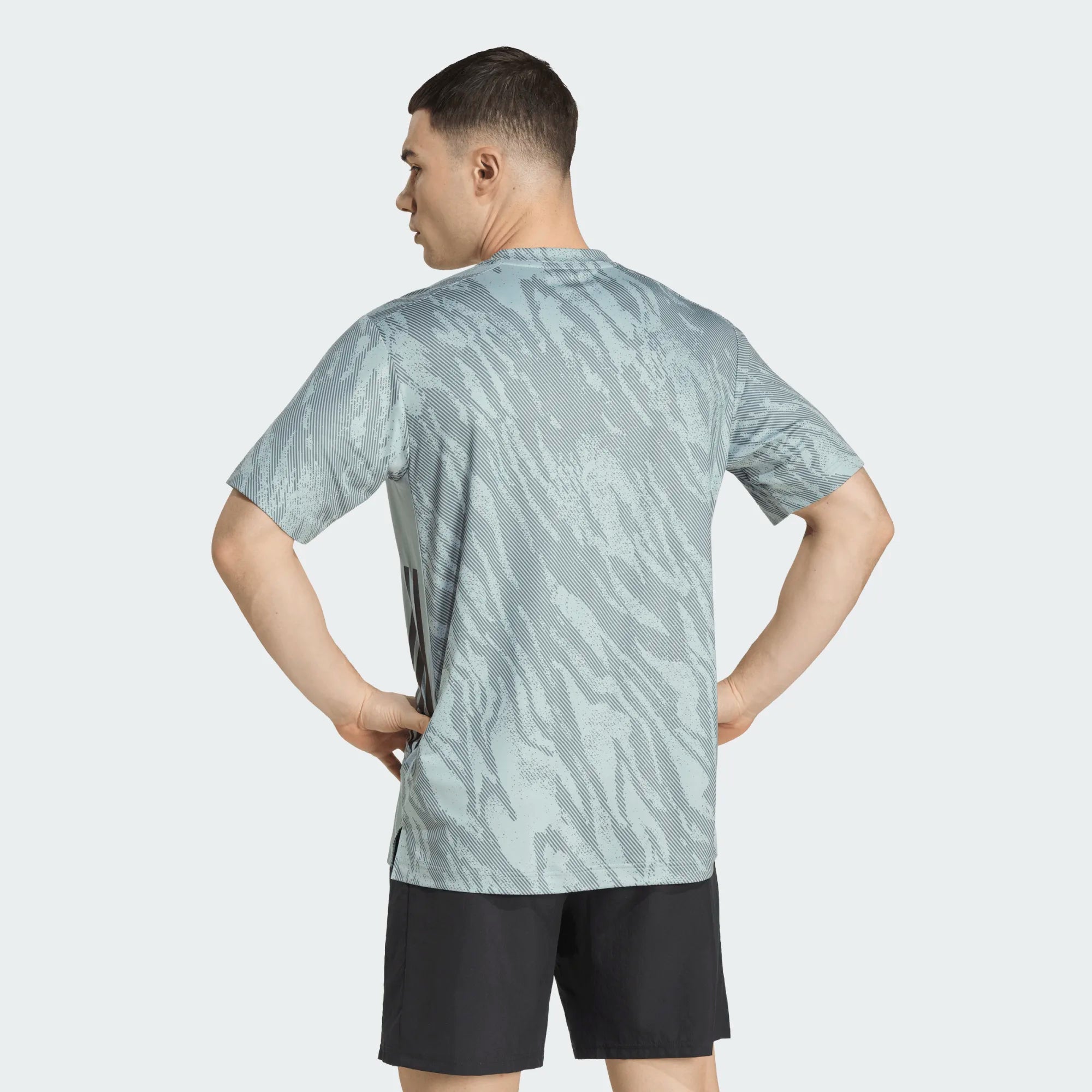adidas Cool Intensity Workout Erkek Tişört - Yeşil