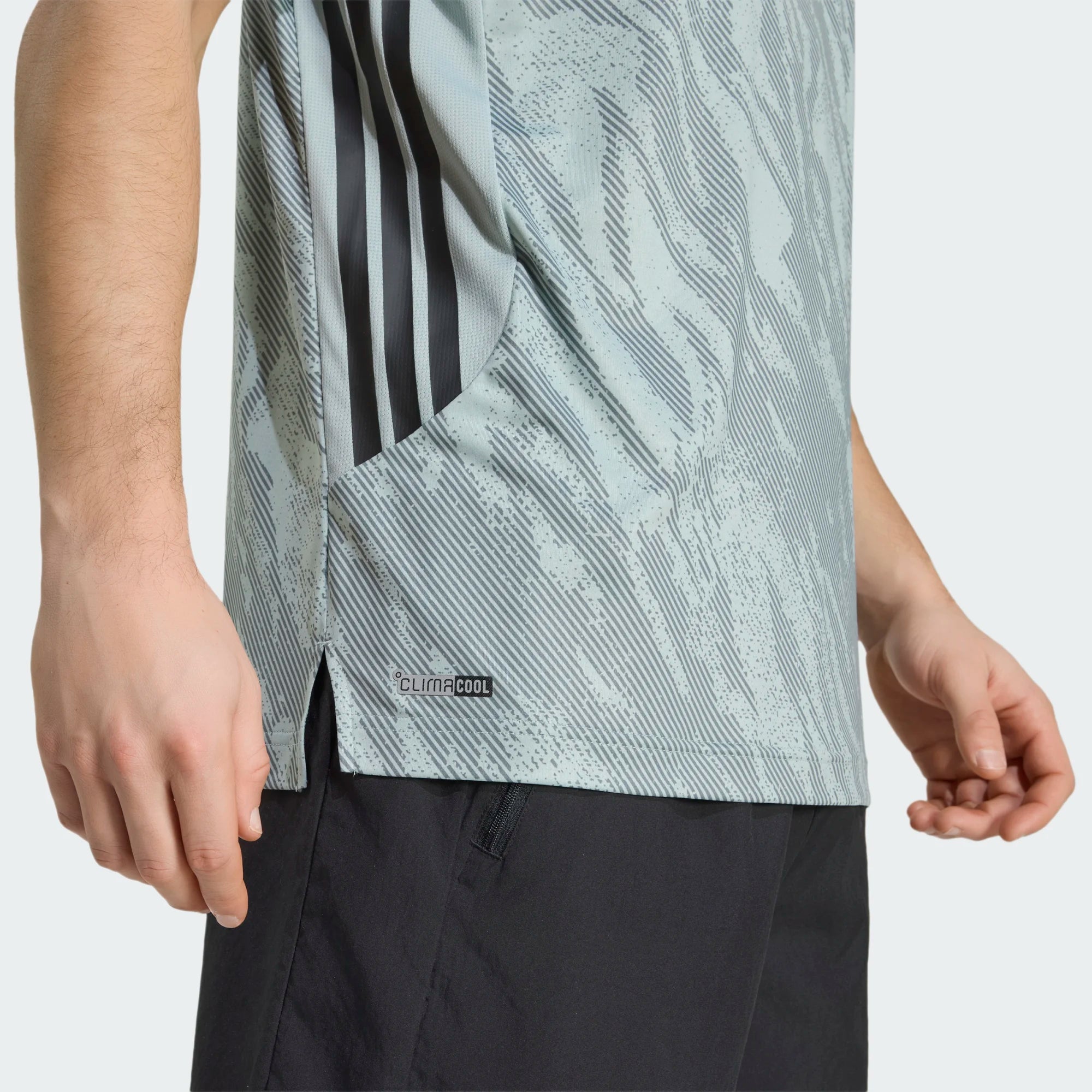 adidas Cool Intensity Workout Erkek Tişört - Yeşil