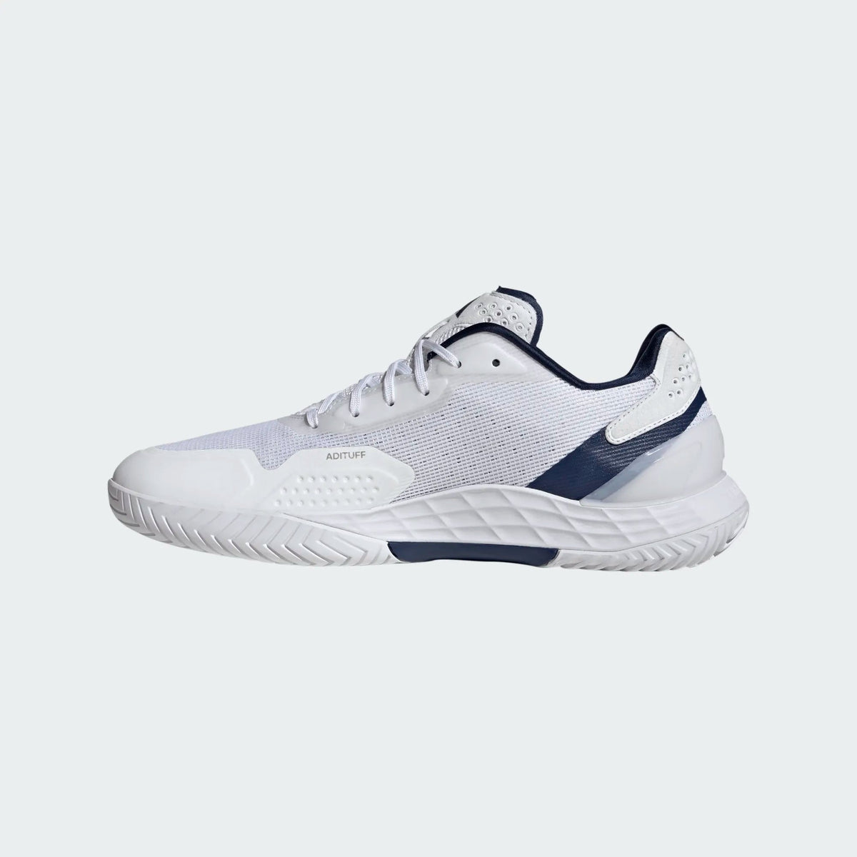 adidas Defiant Speed 2 Erkek Tenis Ayakkabısı - Beyaz-Lacivert