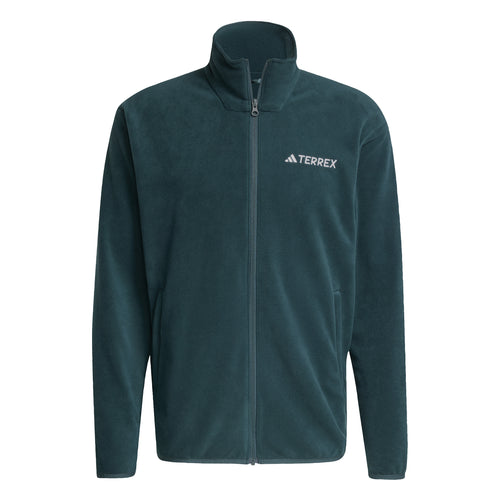 adidas Multi Essentials Full Zip Erkek Mont - Yeşil