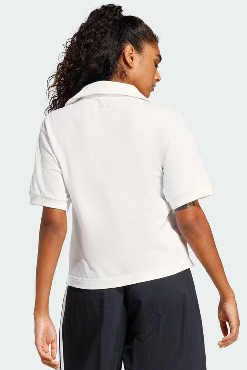 adidas Essentials Colorpop  Kadın Polo T-Shirt - Beyaz