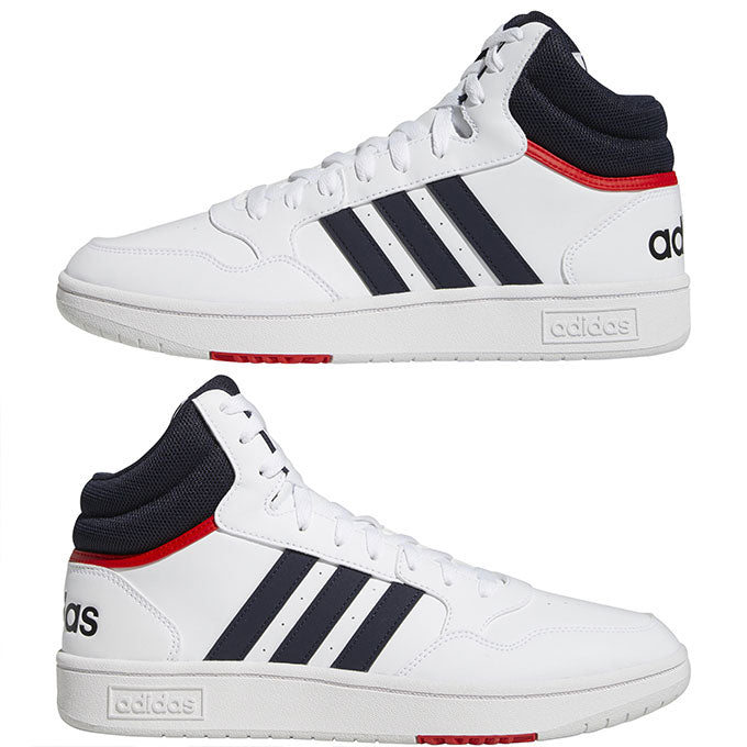 adidas Hoops 3.0 Mıd Erkek Ftwr White Sneaker