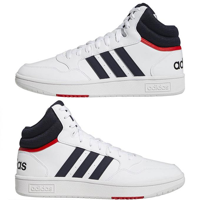 adidas Hoops 3.0 Mıd Erkek Ftwr White Sneaker