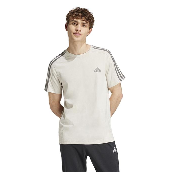 adidas 3 Stripes SJ Kırık Beyaz Erkek T-Shirt