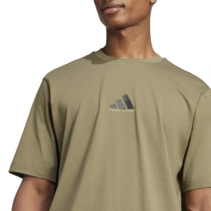 adidas C Photo Yeşil Erkek T-Shirt