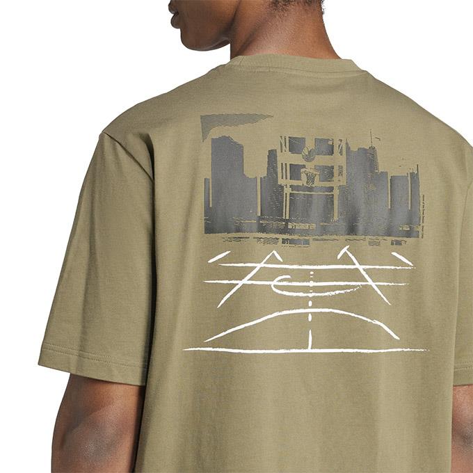 adidas C Photo Yeşil Erkek T-Shirt