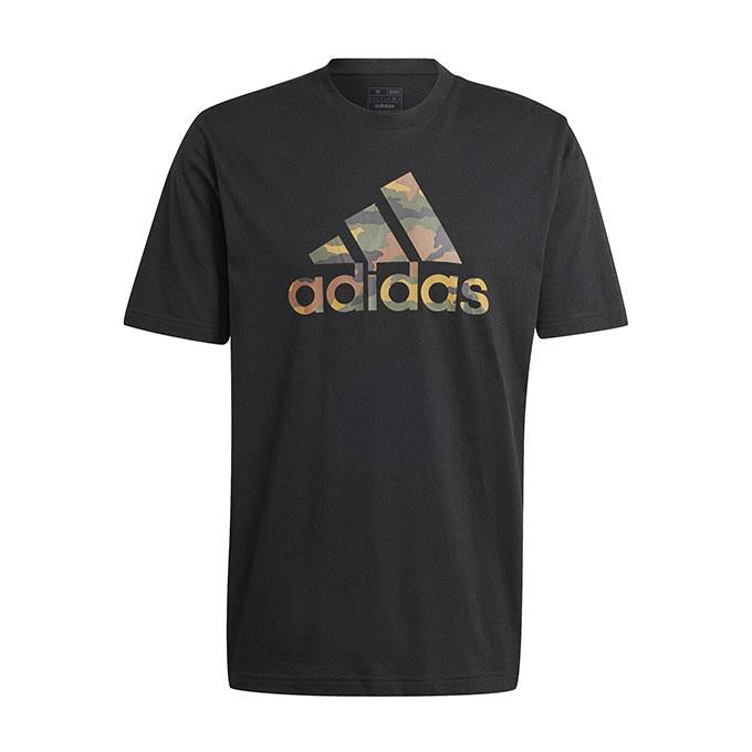 adidas Camo Badge of Sports Siyah Erkek T-Shirt