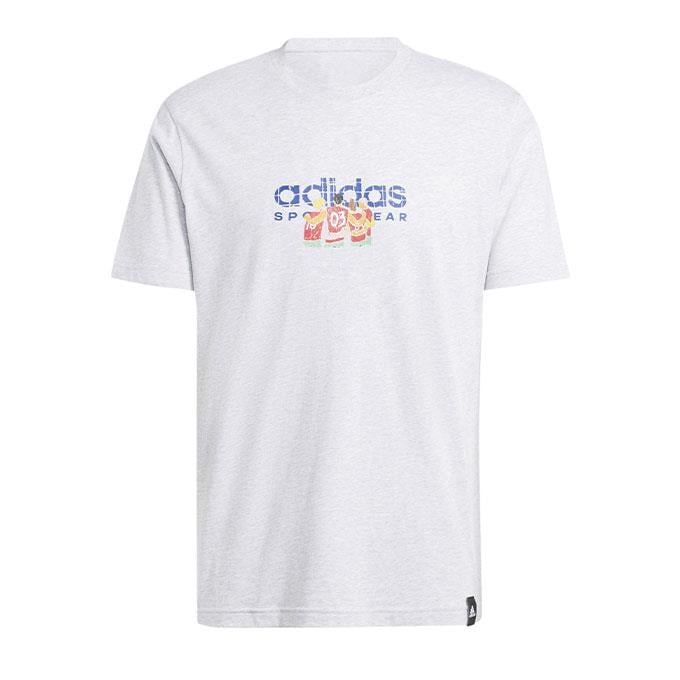 adidas Codes SPW Logo Gri Erkek T-Shirt