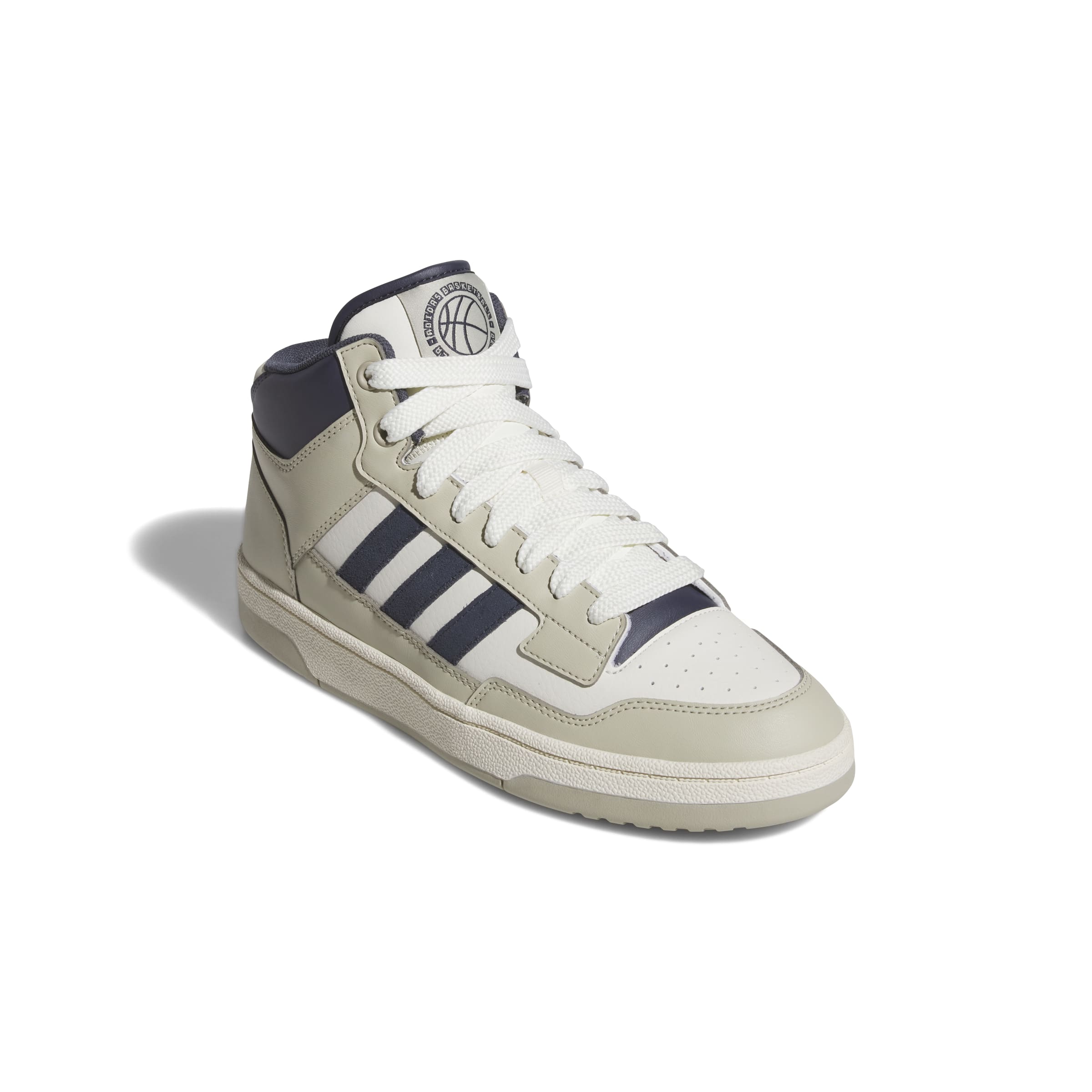 adidas Rapid Court Mid Erkek Sneaker - Beyaz-Lacivert