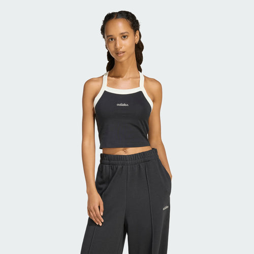 adidas  Seasonal Essentials Colourpop Kadın Atlet - Siyah