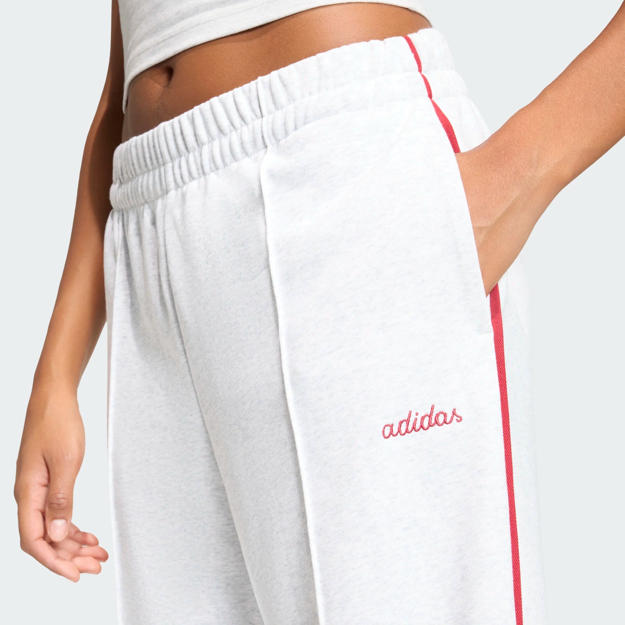 adidas Seasonal Essentials Colourpop Kadın Eşofman Alt - Açık Gri