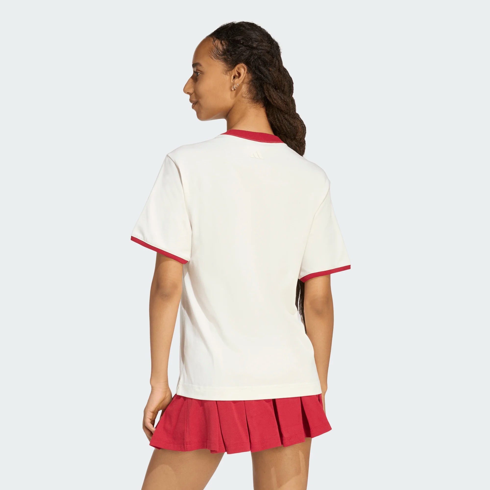 adidas Seasonal Essentials Colourpop Kadın Tişört - Beyaz