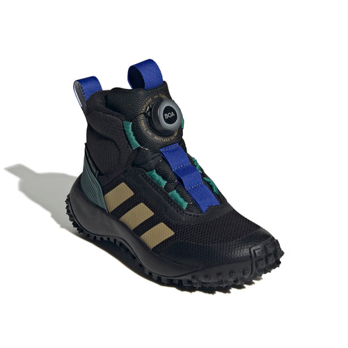 adidas Fortatrail BOA Çocuk Bot - Siyah-Yeşil