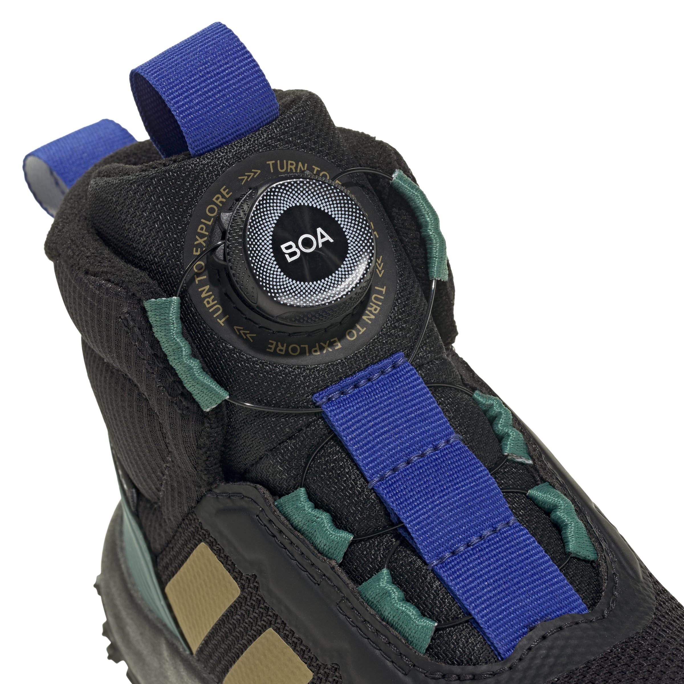 adidas Fortatrail BOA Unisex Çocuk Bot - Siyah