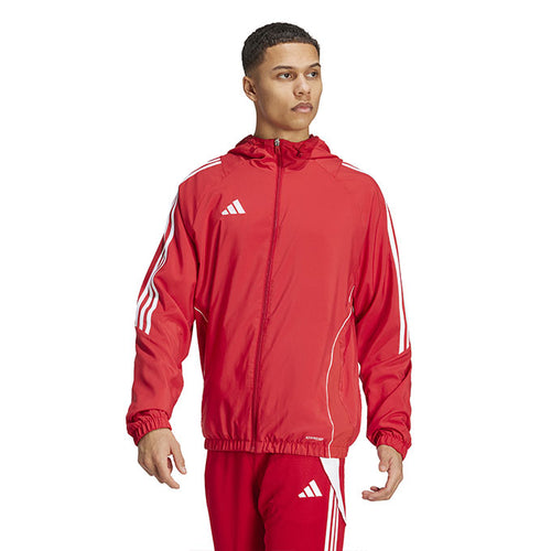 adidas Tiro 24 Windbreaker Erkek Mont - Kırmızı