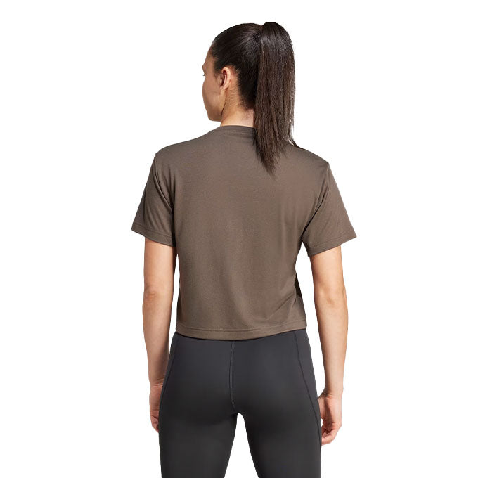 adidas Train Essentials BL Yeşil Kadın T-Shirt