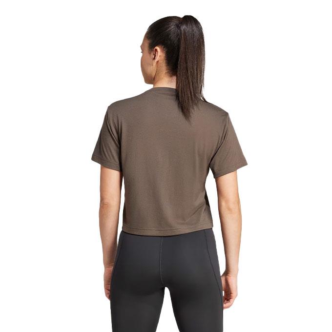 adidas Train Essentials BL Yeşil Kadın T-Shirt