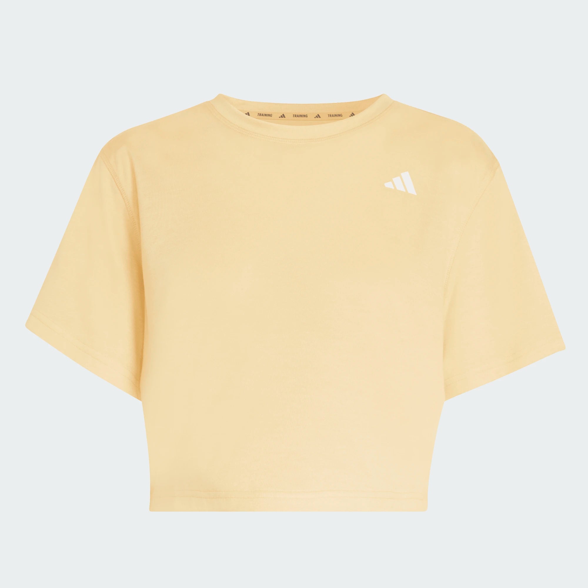 adidas Train Essentials Boxy Workout  Kadın T-Shirt - Sarı