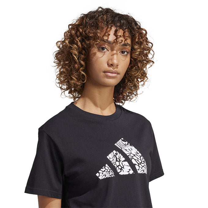 adidas Camo Siyah Kadın T-Shirt