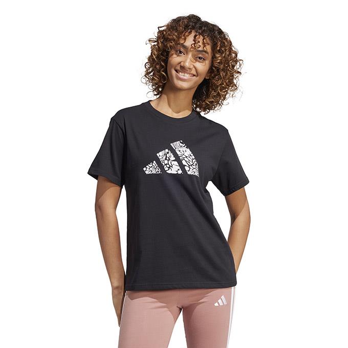 adidas Camo Siyah Kadın T-Shirt