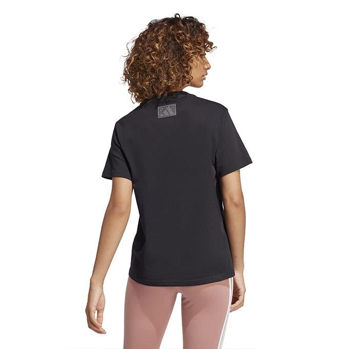 adidas Camo Siyah Kadın T-Shirt