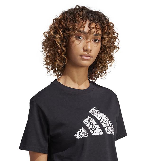 adidas Camo Siyah Kadın T-Shirt