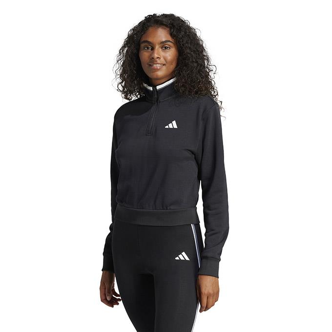 adidas CB 14 Zip Siyah Kadın Sweatshirt
