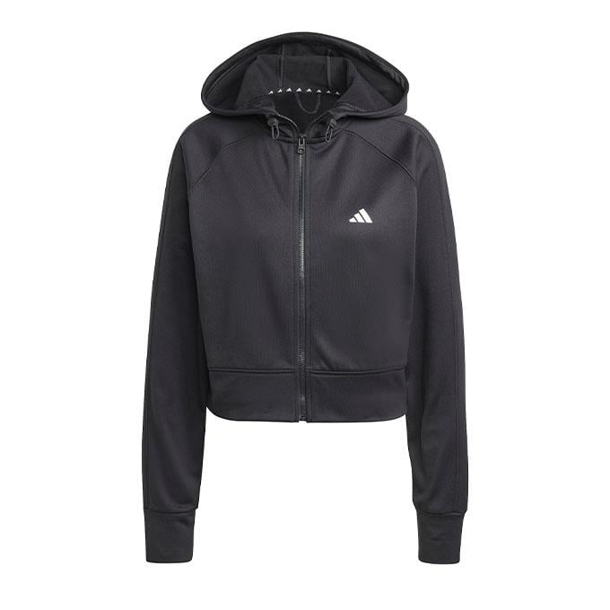 adidas GG Full Zip Hoodie Siyah Kadın Mont