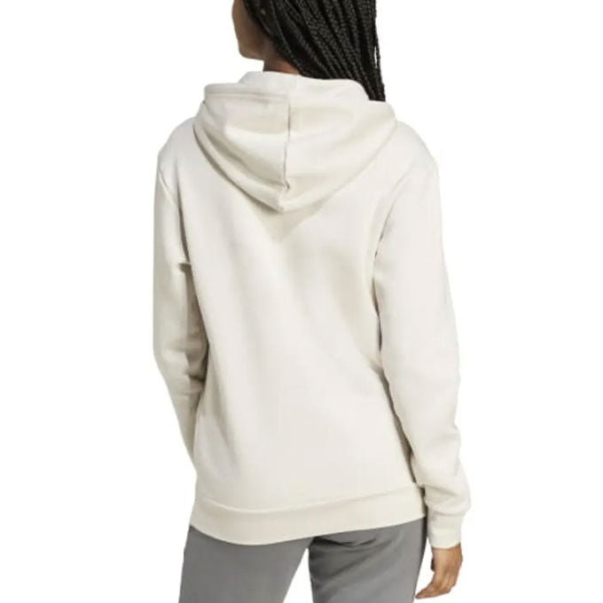 adidas Super Light FC Hoodie Kırık Beyaz Kadın Sweatshirt