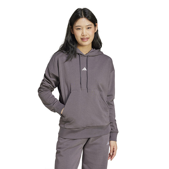 adidas Super Light FT Hoodie Gri Kadın Sweatshirt