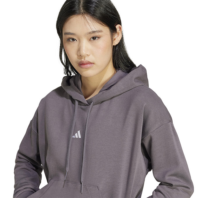 adidas Super Light FT Hoodie Gri Kadın Sweatshirt