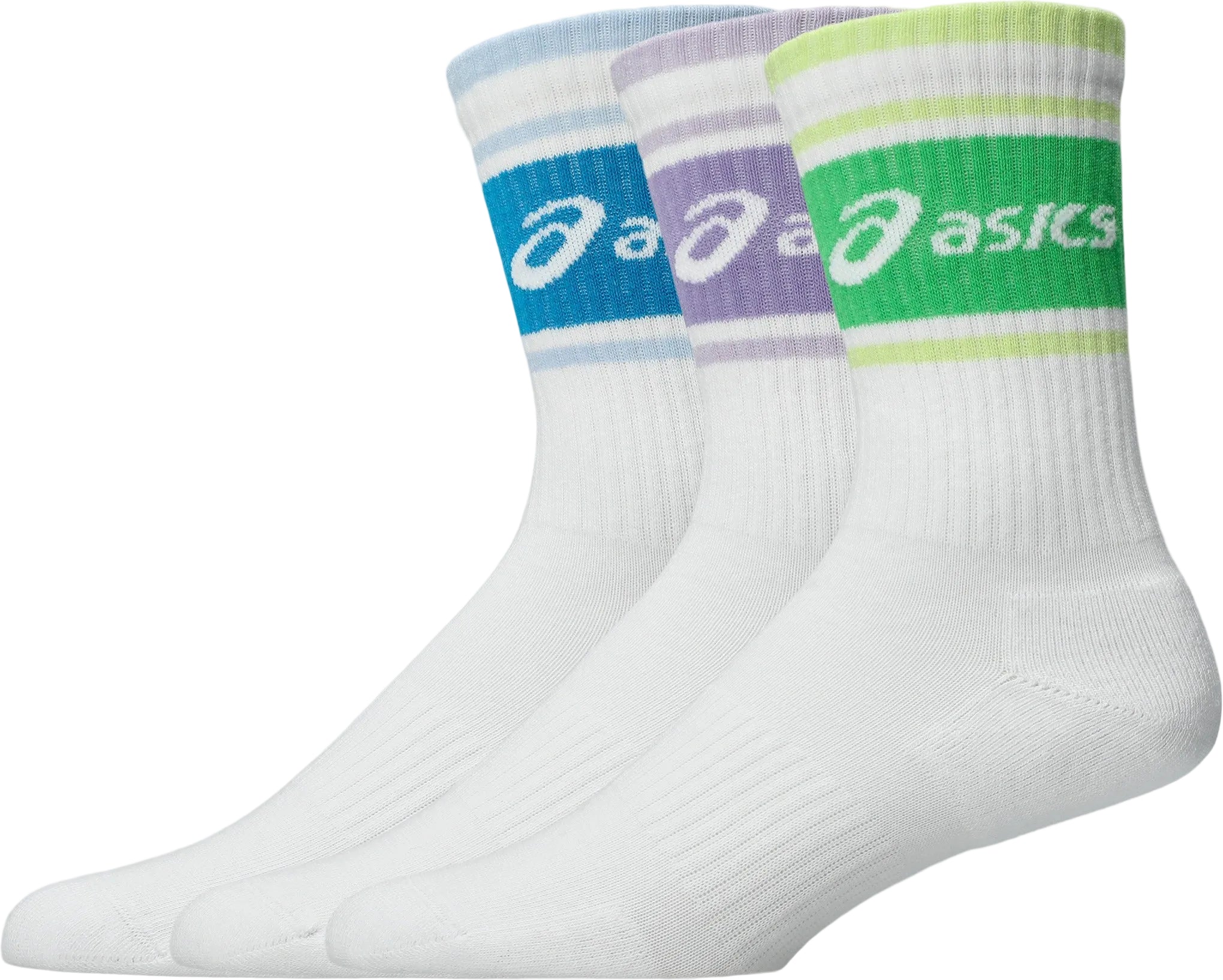 Asics  3 Pack Logo Crew Sock Unisex Çorap - Beyaz