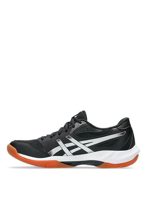 Asics GEL Rocket 12 Kadın Tenis Ayakkabısı - Siyah