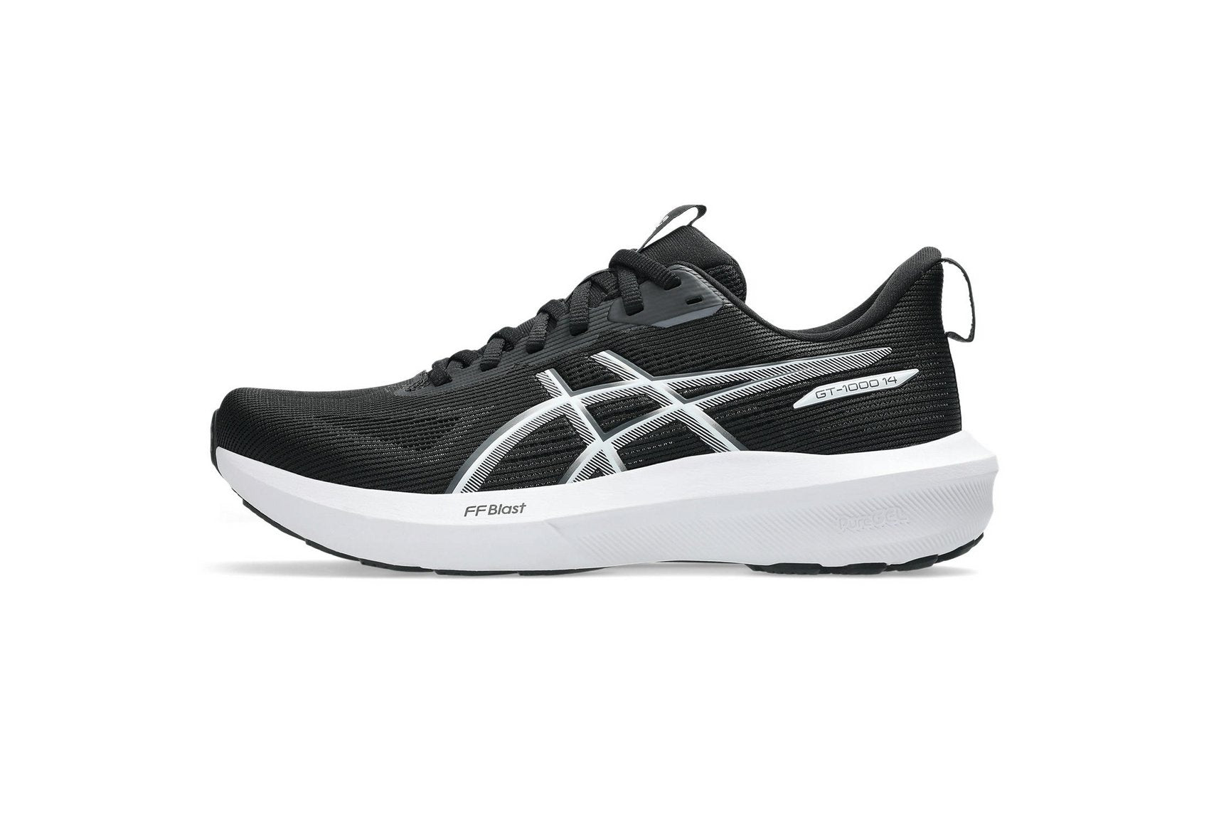 Asics GT 1000 14 Kadın Koşu Ayakkabısı - Siyah