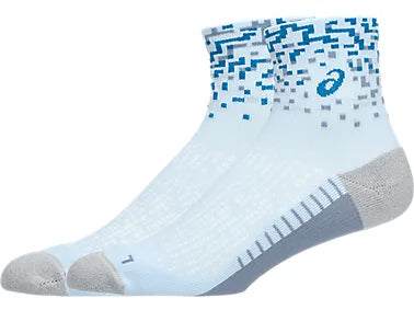 Asics  Performance Run Quarter  Unisex Çorap - Buz Mavisi