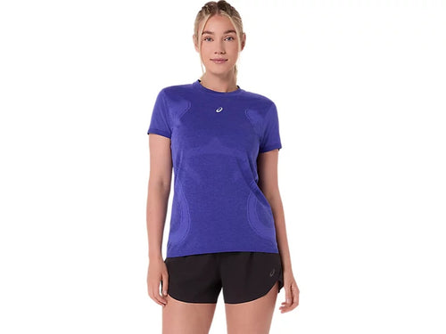 Asics  Road Seamless Short Sleeve Kadın T-Shirt - Mor