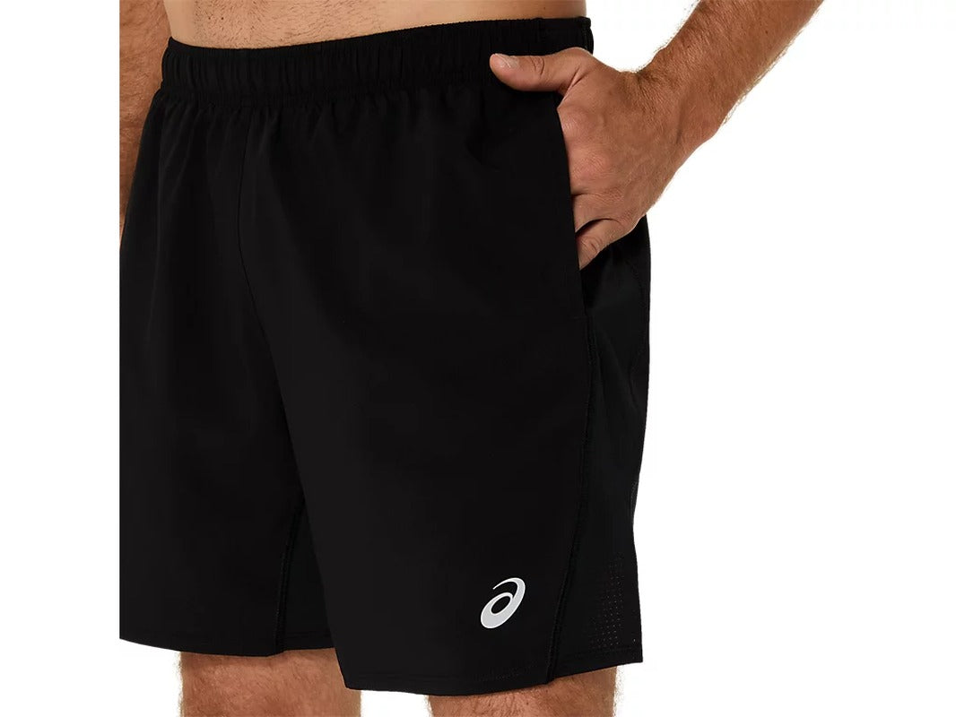 Asics  Silver 7 in 1 Erkek Şort - Siyah
