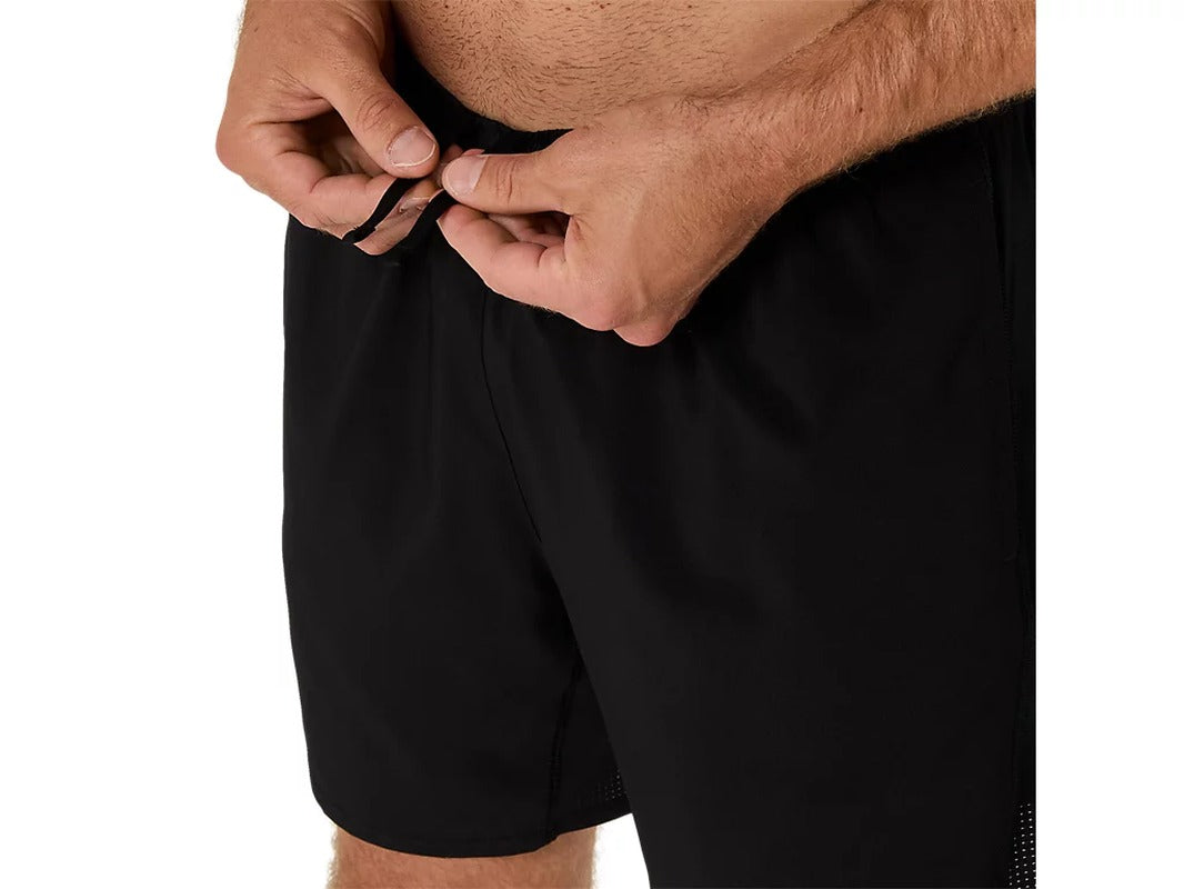 Asics  Silver 7 in 1 Erkek Şort - Siyah