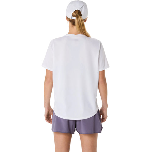 Asics  Silver  Kadın T-Shirt - Beyaz