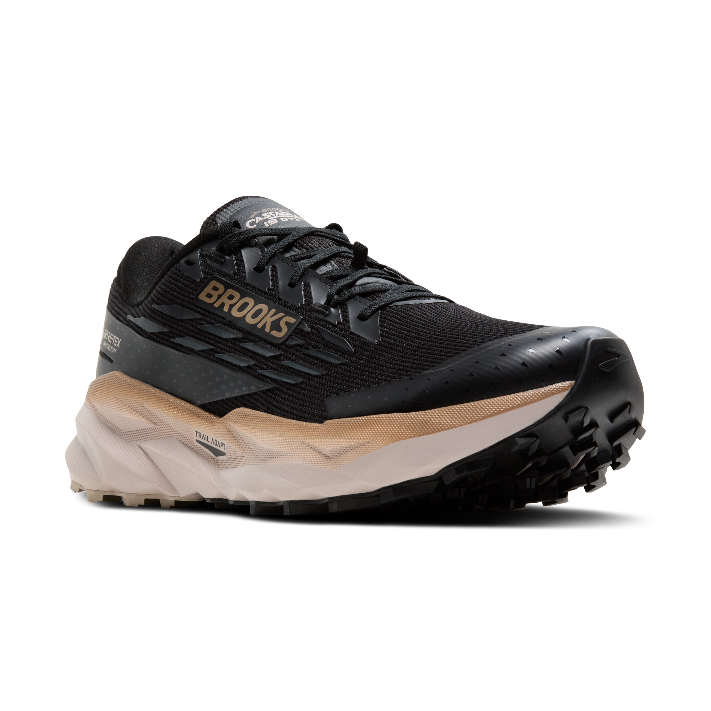 Brooks Cascadia 19 GTX Erkek Siyah Koşu - Yürüyüş Ayakkabısı