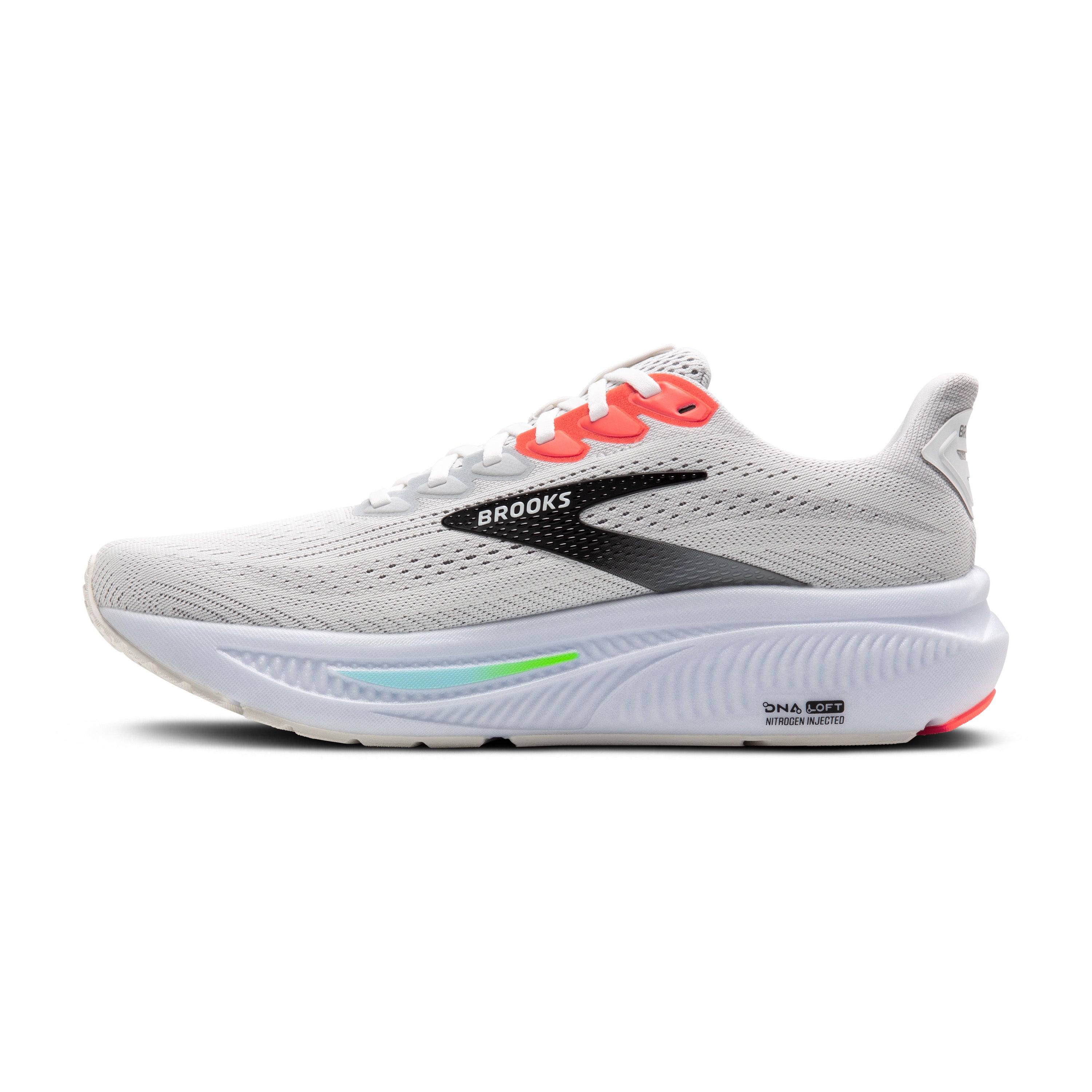 Brooks Ghost 17 Erkek Beyaz Koşu - Yürüyüş Ayakkabısı