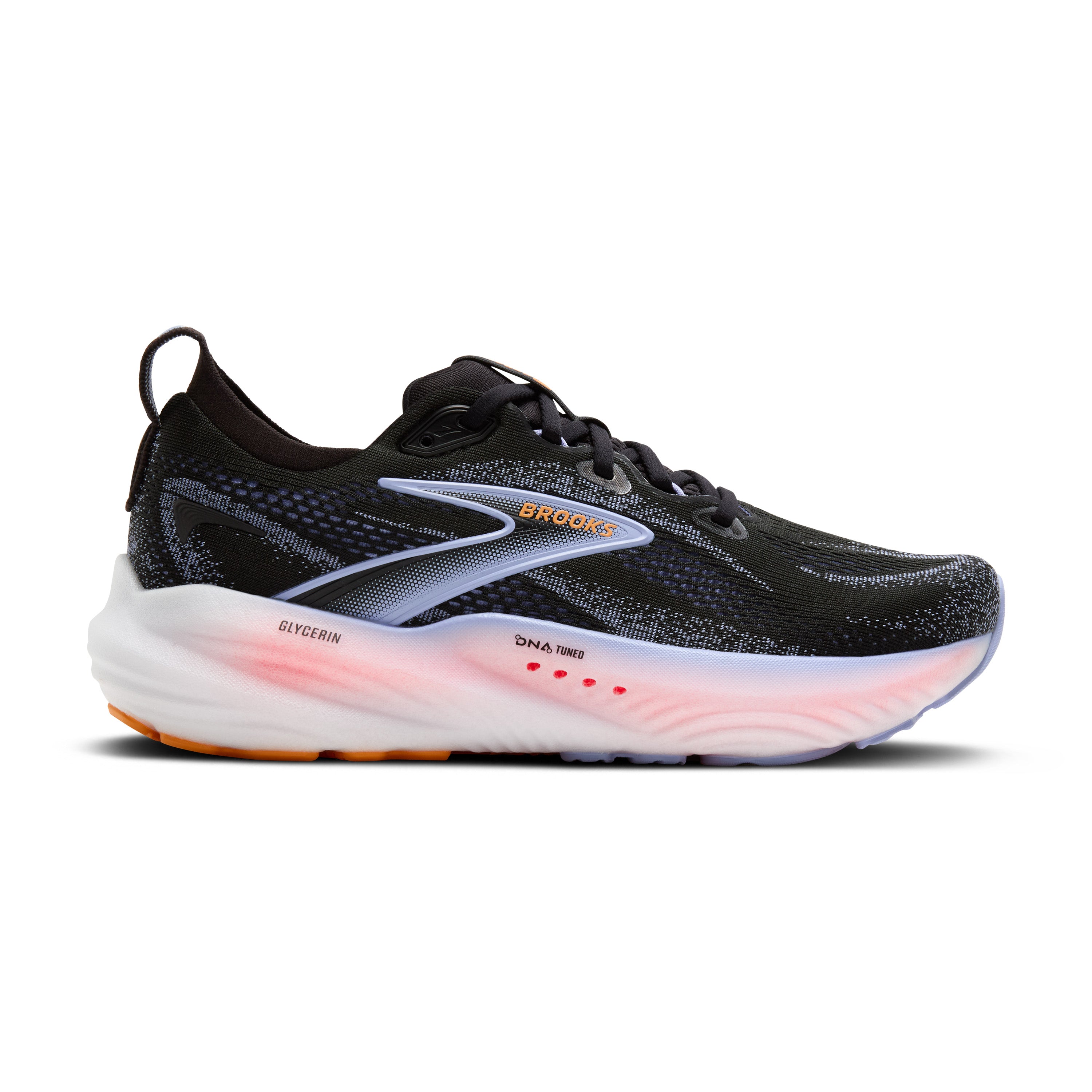 Brooks Glycerin 22 Erkek Siyah-Pembe Koşu - Yürüyüş Ayakkabısı