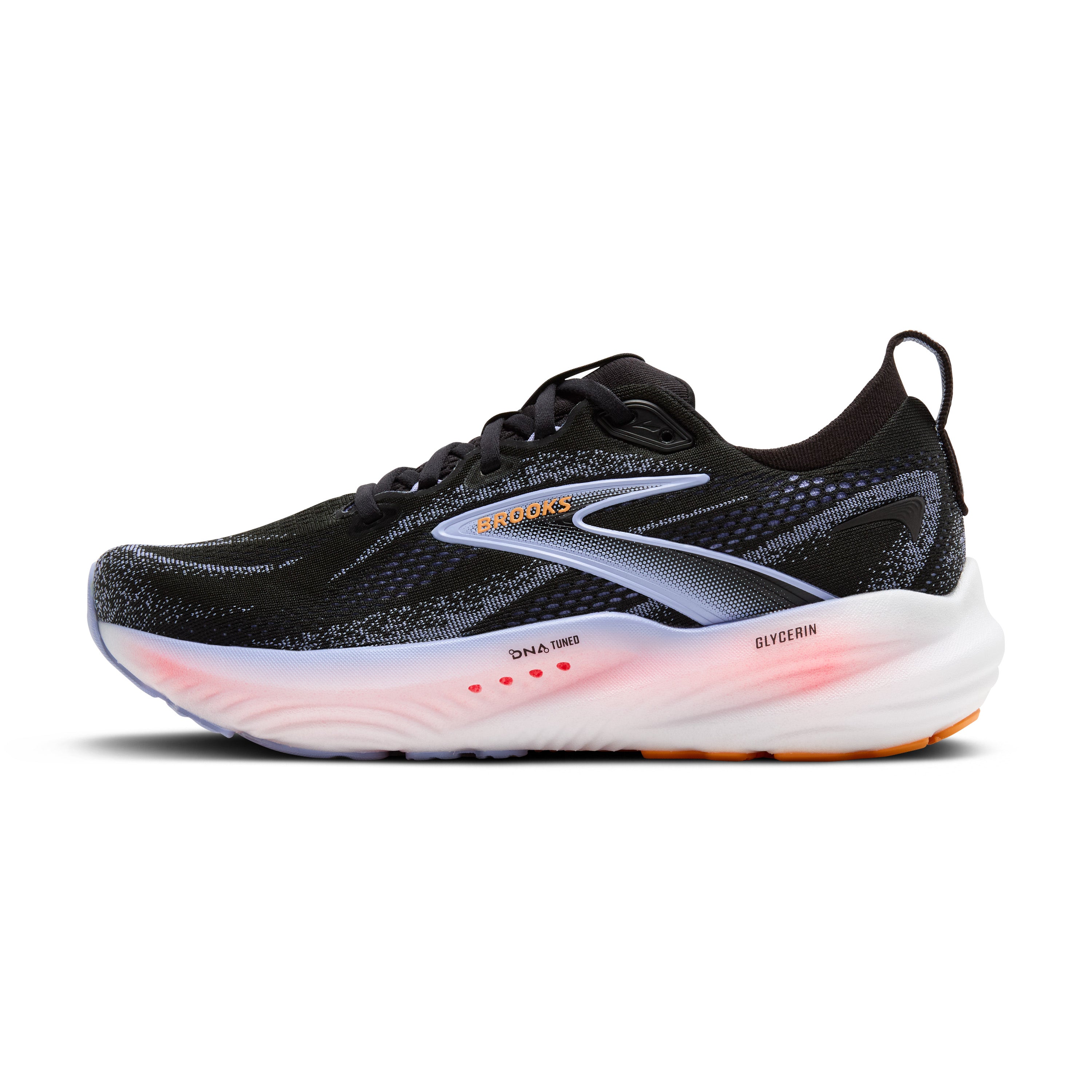 Brooks Glycerin 22 Erkek Siyah-Pembe Koşu - Yürüyüş Ayakkabısı