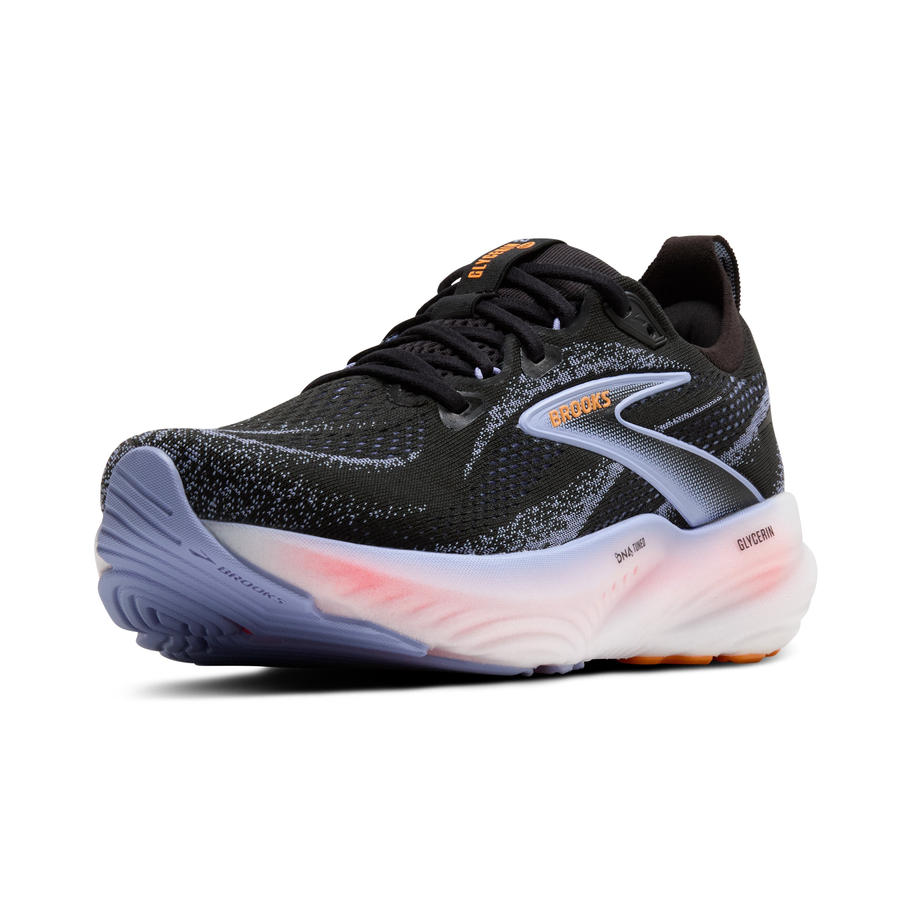 Brooks Glycerin 22 Erkek Siyah-Pembe Koşu - Yürüyüş Ayakkabısı