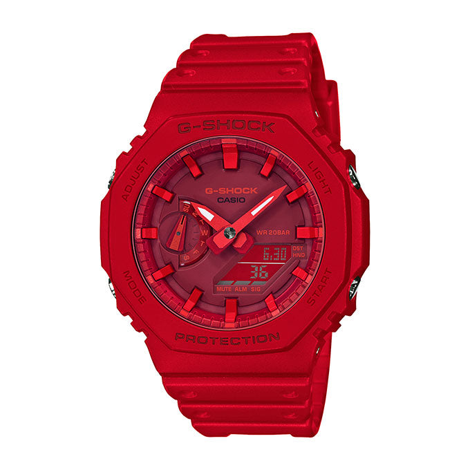 Casio G-Shock GA-2100-4ADR Kırmızı Unisex Analog - Dijital