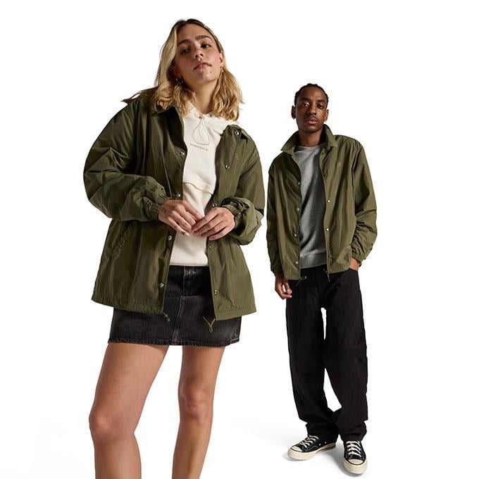 Converse Andover Coaches Utılıty Unisex Haki Ceket - Mont