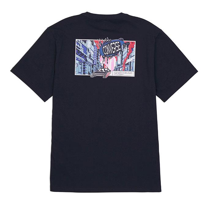 Converse Back To School Comıc Erkek Siyah T-Shirt