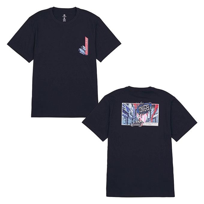 Converse Back To School Comıc Erkek Siyah T-Shirt