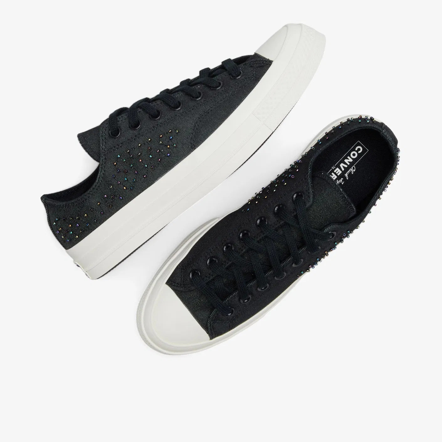 Converse Chuck 70 Beads Kadın Sneaker - Siyah - görsel 5