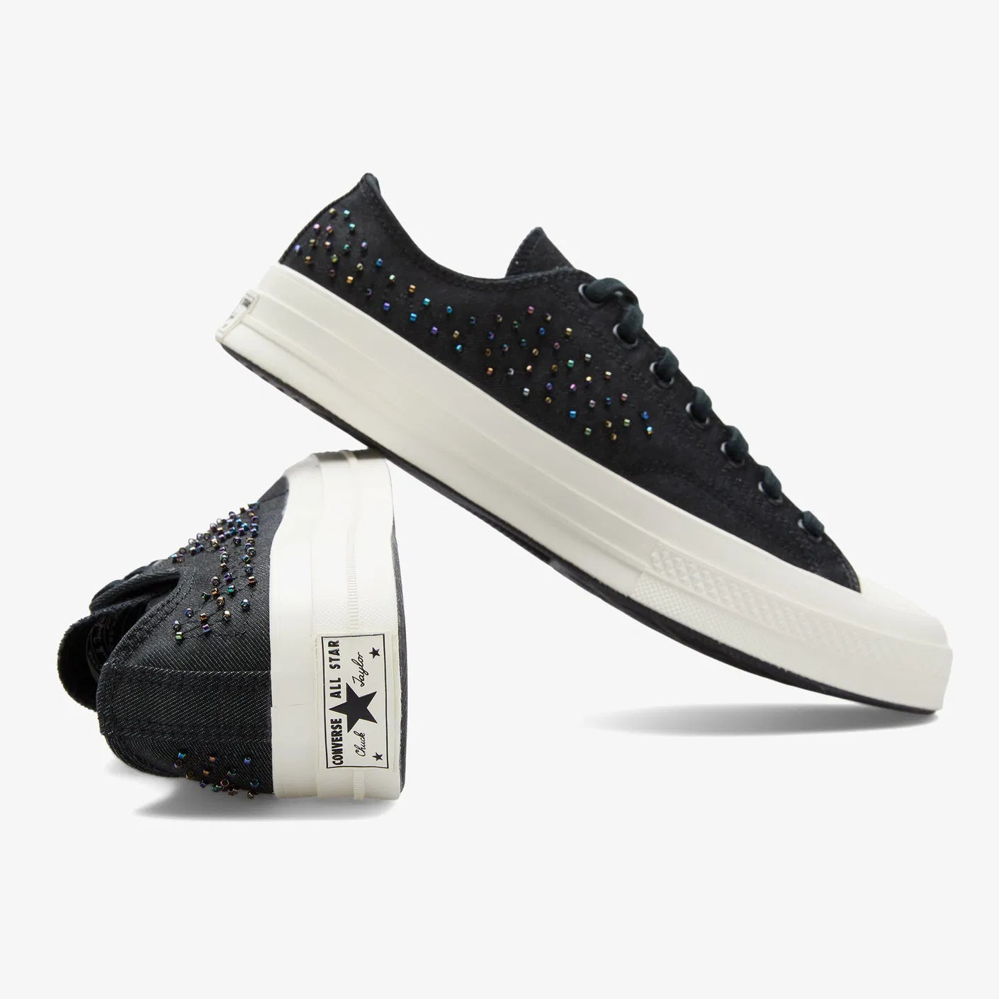 Converse Chuck 70 Beads Kadın Sneaker - Siyah